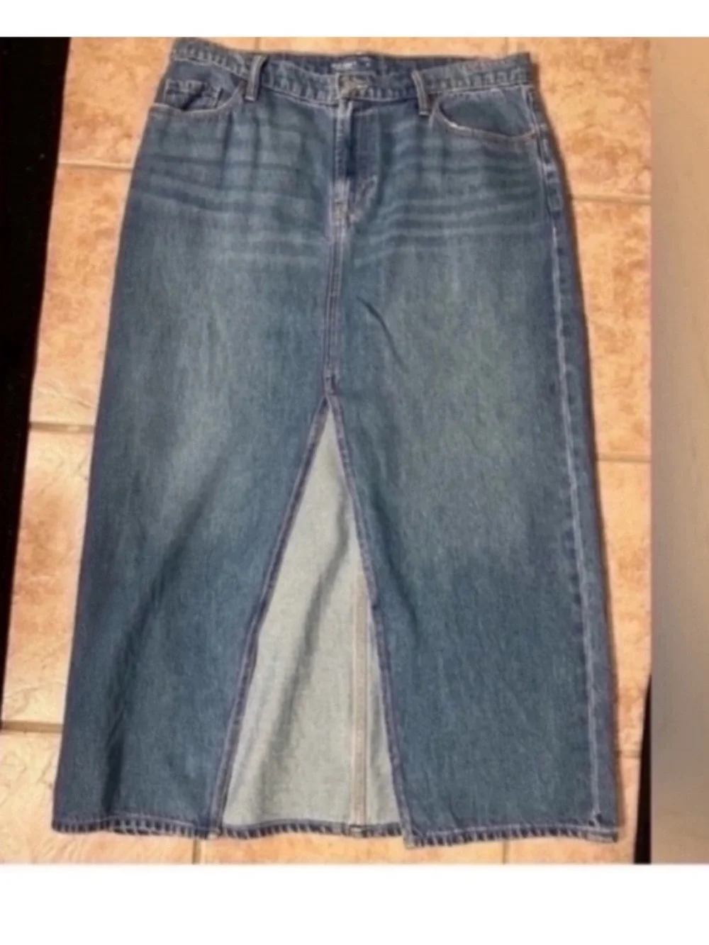 Denim skirt good condition Used once